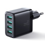 JOYROOM JR-TCN03 adapter za punjenje s 4x USB-A priključka - 24W - crni
