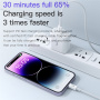 TOTUDESIGN HC-1 brzi punjač adapter s USB-C priključkom - 20W - bijeli