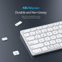 DUX DUCIS bežična Bluetooth tipkovnica s numeričkim dijelom - srebrna