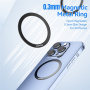 ESSAGER ljepljivi MagSafe prsten za iPhone - 2 kom - crni