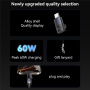 Yesido GS28 mini adapter za punjenje i prijenos podataka - Lightning na USB-C - crna