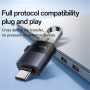 Yesido GS31 mini reduktor za punjenje i prijenos podataka - USB-A na USB-C - crna
