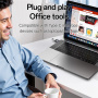 Yesido GS31 mini reduktor za punjenje i prijenos podataka - USB-A na USB-C - crna