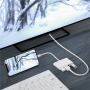 5u1 redukcija - HDMI / 3,5 mm jack / Lightning / 2x USB-A na Lightning - bijela