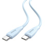 USAMS US-SJ716 kabel za punjenje i prijenos podataka - USB-C na USB-C - 1 m - plavi