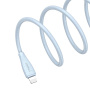 USAMS US-SJ717 kabel za punjenje i prijenos podataka - USB-C na Lightning - 1 m - plavi