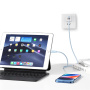 USAMS US-SJ717 kabel za punjenje i prijenos podataka - USB-C na Lightning - 1 m - ružičasti