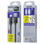 WEKOME WDC-52i kabel za punjenje i prijenos podataka - USB-A na Lightning - 1 m - crni