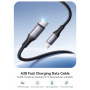 JOYROOM S-A28 pleteni kabel za punjenje i prijenos podataka - USB-C na USB-C - 2 m - crni