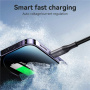JOYROOM S-A28 pleteni kabel za punjenje i prijenos podataka - USB-C na Lightning - 2 m - crni