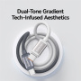 USAMS US-SJ757 dvobojni pleteni kabel za punjenje i prijenos podataka - USB-C na USB-C - 1,2 m - zeleno-ljubičasti