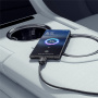 ESSAGER ES-X46 pleteni kabel za punjenje i prijenos podataka - USB-A na USB-C - 1 m - plavi