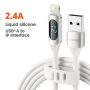 Toocki TQ-X55 kabel za punjenje i prijenos podataka - USB-A na Lightning - 1 m - bijeli
