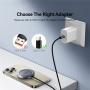 ESSAGER ES-WC11 Qi2 bežični MagSafe punjač za iPhone / AirPods - 15W - tamno siva