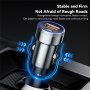 ESSAGER ES-CC11 auto punjač s USB-C / USB-A priključcima - 54W - siva