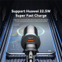 ESSAGER ES-CC12 auto punjač s USB-C / USB-A priključcima - 30W - crni