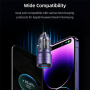 USAMS US-CC176 auto punjač s USB-C / USB-A priključcima - 95W - crni