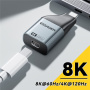 ESSAGER ES-OTG22 video redukcija - Mini Display Port na USB-C - tamno siva