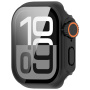 Futrola u stilu Watch Ultra s kaljenim staklom za Apple Watch 42mm (Series 10 / 11) - crna