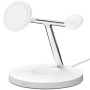 Belkin BOOST CHARGE™ PRO MagSafe 3u1 (Qi2) stanica za punjenje za iPhone / Apple sat / AirPods - bijela
