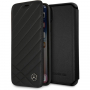 Mercedes Originalna flip futrola za iPhone SE (2020/2022) / 8 / 7 - crna