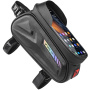 Wheel up Bike Bag vodootporna torba za bicikl s prostorom za iPhone - crna