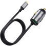 TOTUDESIGN set auto punjača s USB-A priključkom i Lightning kabela - 20W - 1,2 m - tamno siva