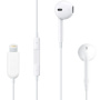 Slušalice s mikrofonom i kontrolom glasnoće s konektorom lightning za Apple uređaj - bijela