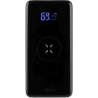 FIXED MagZen powerbank sa Qi i MagSafe punjenjem sa priključcima USB-A / USB-C - 10000 mAh - crna