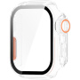 Futrola u stilu Watch Ultra s kaljenim staklom za Apple Watch 42mm (Series 10 / 11) - mliječna