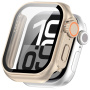 Futrola u stilu Watch Ultra s kaljenim staklom za Apple Watch 42mm (Series 10 / 11) - zlatna