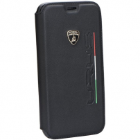 Lamborghini URUS Originalna flip futrola za iPhone X / XS - crna