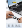 ESSAGER ES-OTG23 video redukcija - HDMI na USB-C - tamno siva