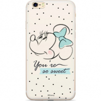 Plastična maskica Minnie za iPhone 6 / 7 / 8 - bijela