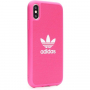 ADIDAS originalna maskica od tvrde plastike za iPhone XR - ružičasta