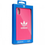 ADIDAS originalna maskica od tvrde plastike za iPhone XR - ružičasta