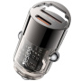 Yesido Y68 mini auto punjač s USB-C / USB-A priključcima - 48W - sivi