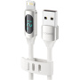 Toocki TQ-X55 kabel za punjenje i prijenos podataka - USB-A na Lightning - 1 m - bijeli