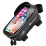 WEST BIKING torba za bicikl s prostorom za iPhone - crna