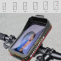 Univerzalna vodootporna futrola s držačem za bicikl i motor na upravljaču za iPhone - crna