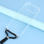 Prozirna maska s vezicom za iPhone Air - crna