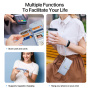 DUX DUCIS Lawa 2u1 odvojiva flip maska s MagSafe i novčanikom za iPhone Air - plava