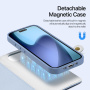 DUX DUCIS Lawa 2u1 odvojiva flip maska s MagSafe i novčanikom za iPhone Air - plava