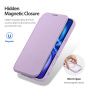 DUX DUCIS Skin X flip maska s MagSafe za iPhone 17 - ljubičasta