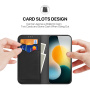 DUX DUCIS Hivo kožna flip maska za iPhone Air - crna