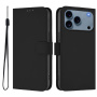 Preklopna Futrola od PU kože za iPhone 17 Pro / 18 Pro - crna