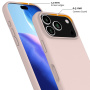 Silikonska maska s MagSafeom za iPhone 17 Pro - staroružičasta