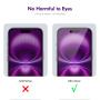 ENKAY kaljeno 2.5D Anti-Spy staklo s crnim okvirom za iPhone Air