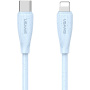 USAMS US-SJ717 kabel za punjenje i prijenos podataka - USB-C na Lightning - 1 m - plavi