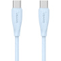 USAMS US-SJ716 kabel za punjenje i prijenos podataka - USB-C na USB-C - 1 m - plavi